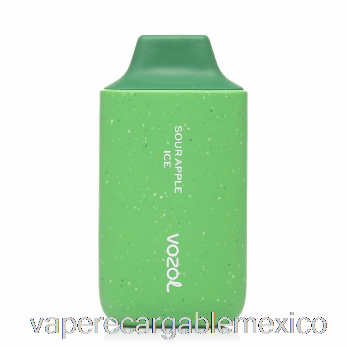 Vape Recargable Vozol Star 6000 Desechable Hielo De Manzana Agria